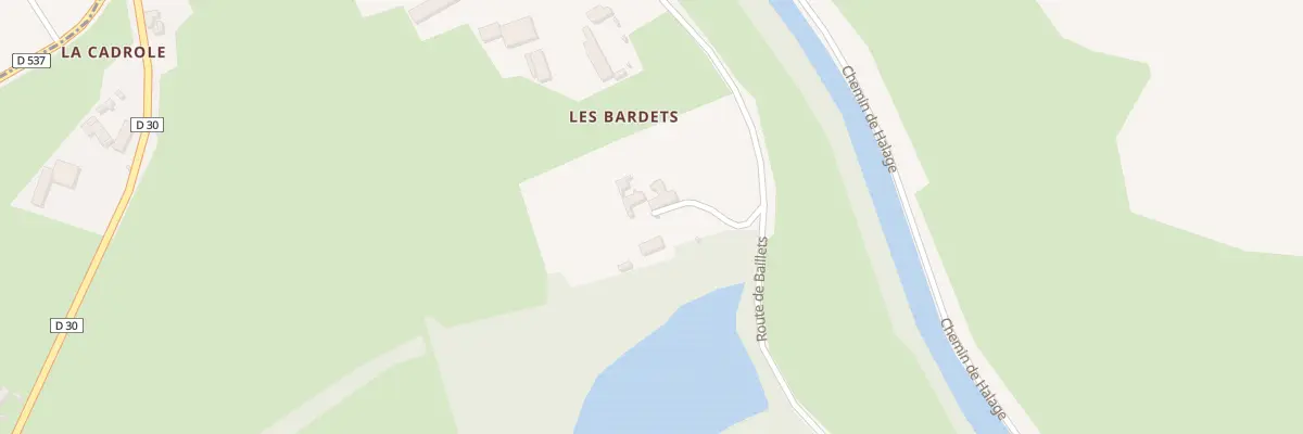 Plan du 5106 Les Bardets à Gannay-sur-Loire