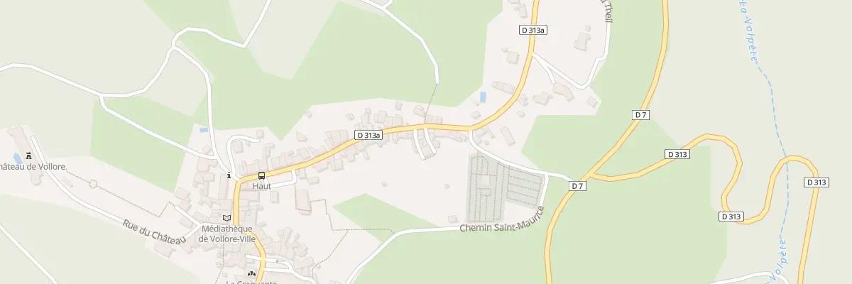 Plan du 5377 Rue de la Petite Chaussade à Vollore-Ville