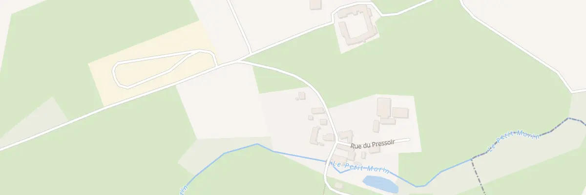 Plan du 5 Rue du Moulin Henry à Bergères-sous-Montmirail