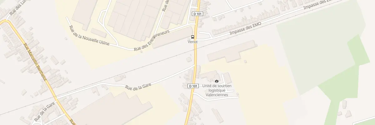 Plan du 57 Rue de l’Industrie à Onnaing