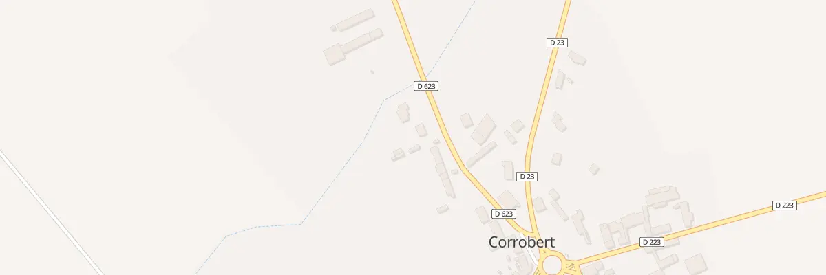 Plan du 23 Rue de la Dhuys à Corrobert