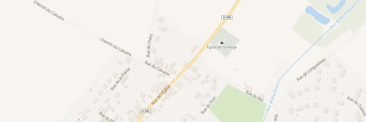 Plan du 19 Rue de l’Eglise à Aulnois-sous-Laon