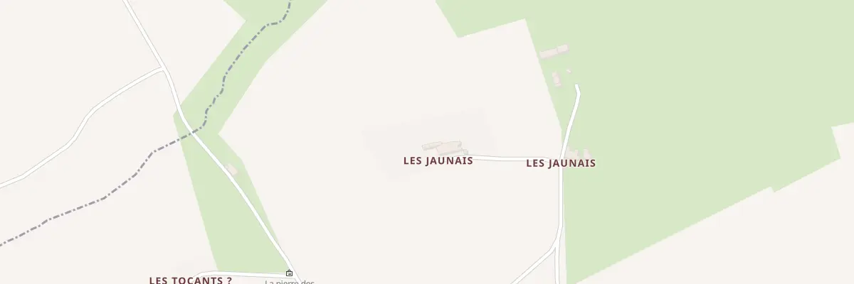 Plan du 5264 Les Jaunais à Trézelles