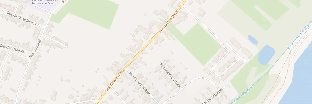 Plan du 76 Rue Gras Boeuf à Condé-sur-l’Escaut