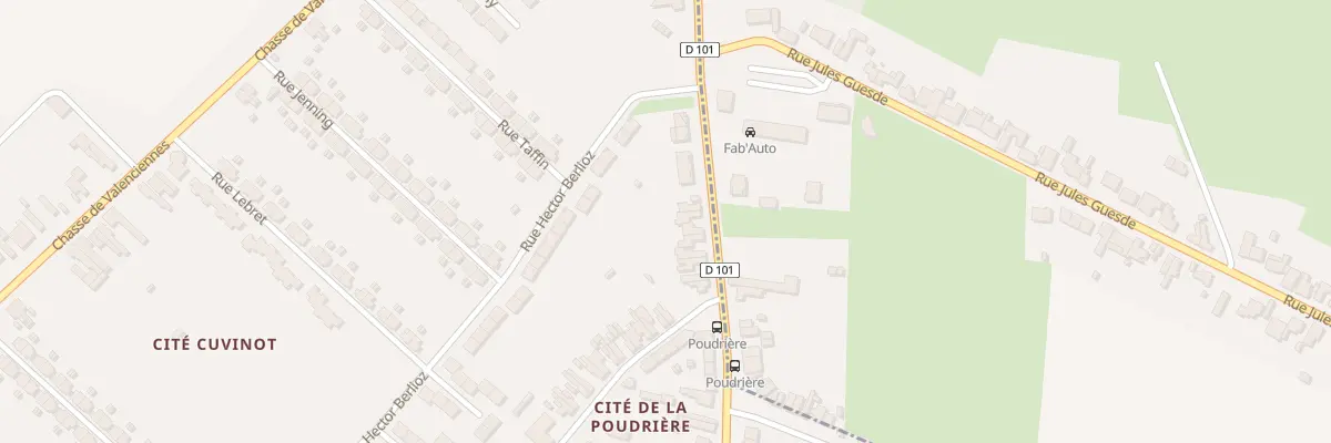 Plan du 109 Rue Roger Salengro à Onnaing