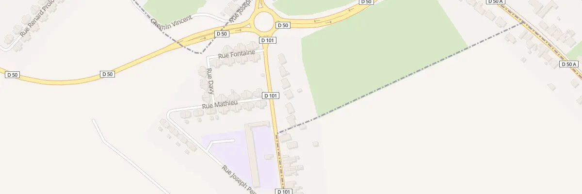 Plan du 116 Rue Roger Salengro à Onnaing