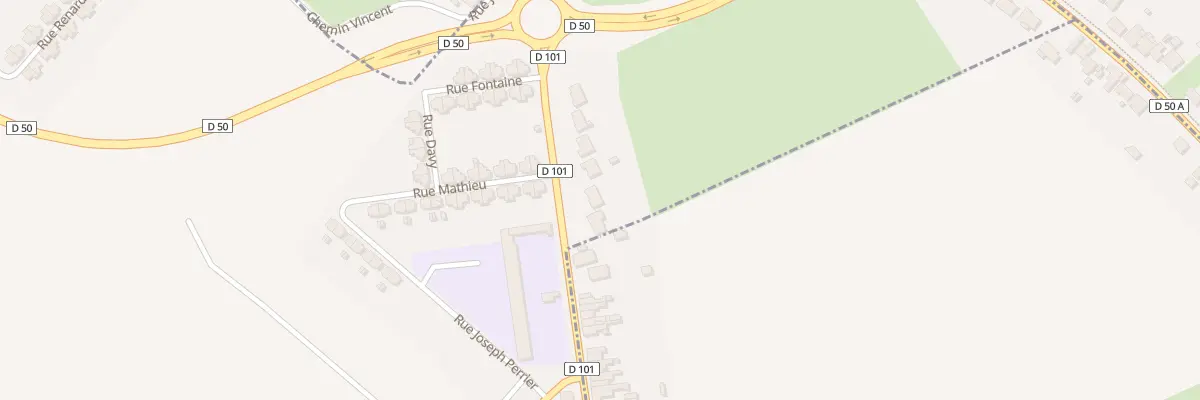 Plan du 114 Rue Roger Salengro à Onnaing