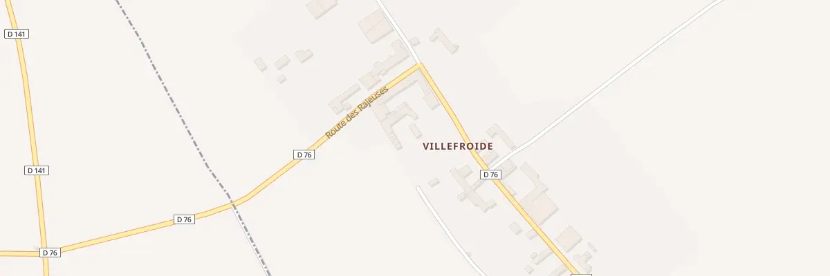 Plan du 6 Rte des Rajeuses à Coulours