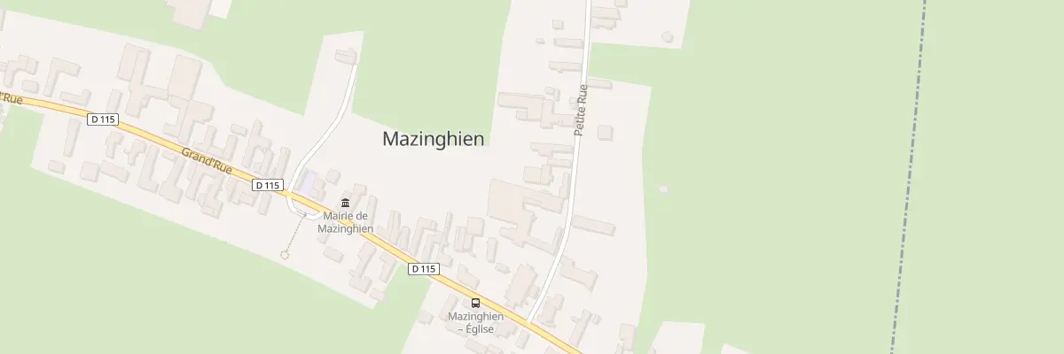 Plan du 3 Petite Rue à Mazinghien
