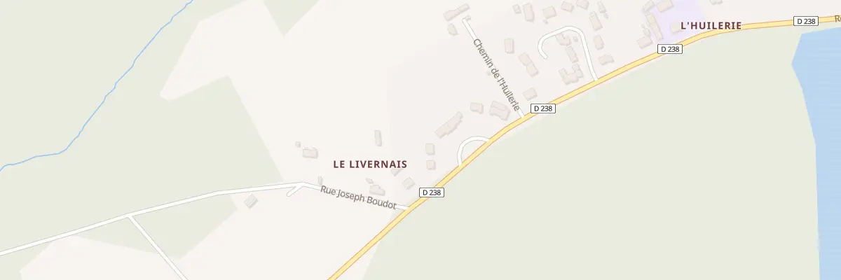 Plan du 2 Lot Le Livernais à Paray-le-Frésil