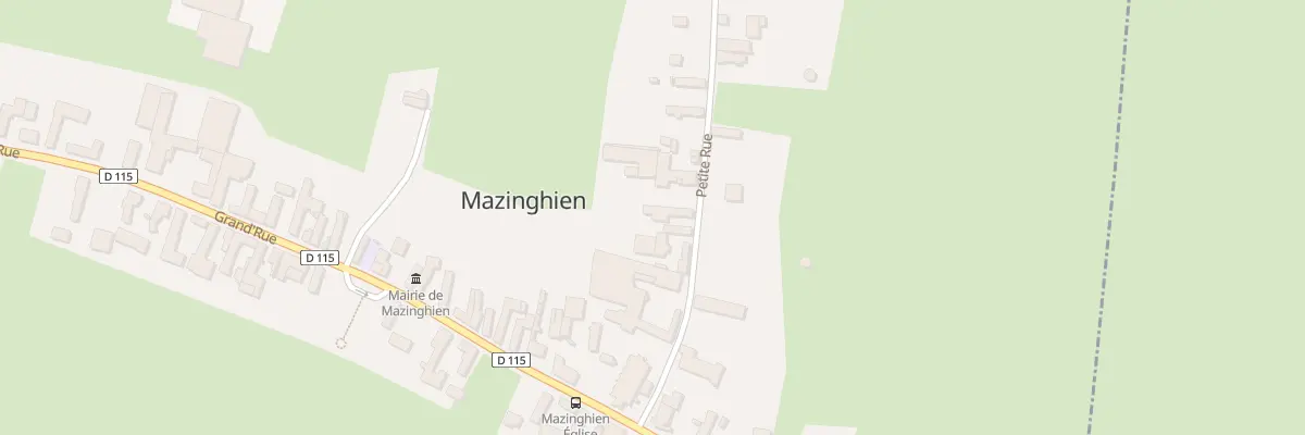 Plan du 5 Ptr Petite Rue à Mazinghien