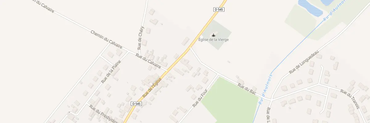 Plan du 22 Rue de l’Eglise à Aulnois-sous-Laon