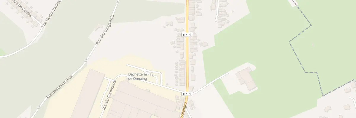 Plan du 37 Rue Roger Salengro à Onnaing