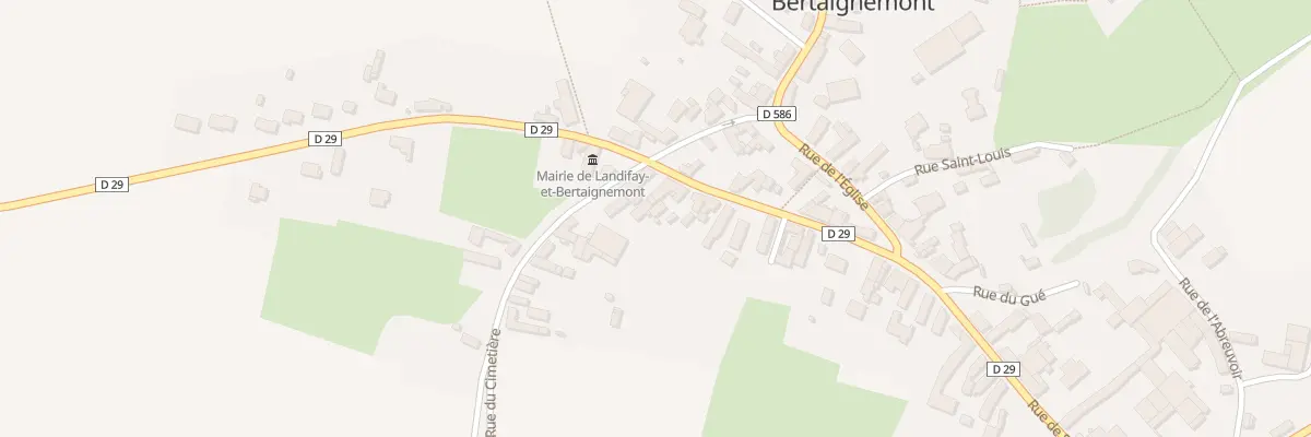 Plan du 39 Rue de Saint-quentin à Landifay-et-Bertaignemont