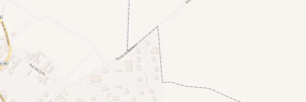 Plan du 3 Rue du Clos du Moulin à Montgenost
