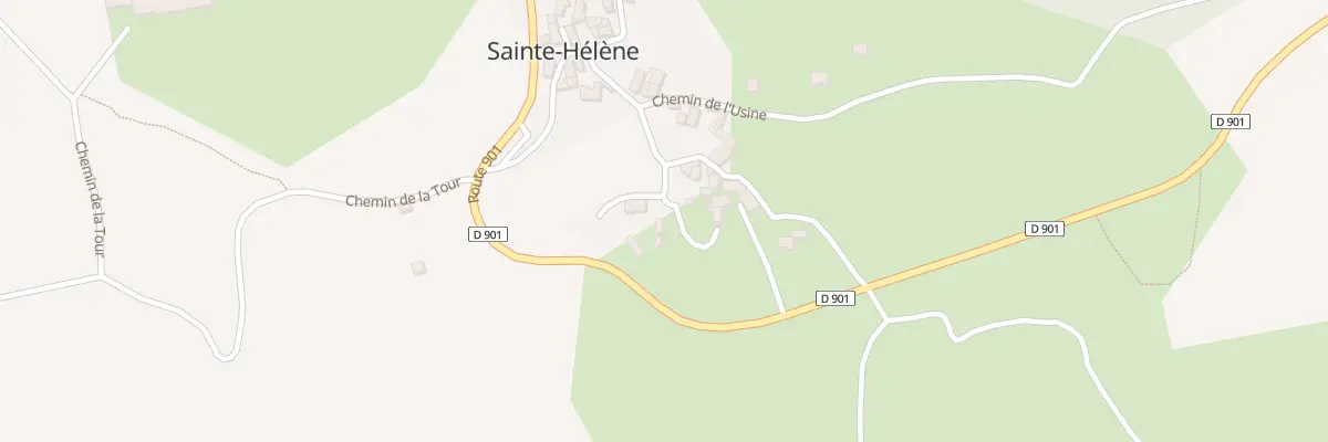 Plan du 5001 Sainte Helene Village à Sainte-Hélène