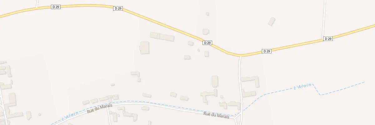 Plan du 1 Rte de Chanteloup à Pouy-sur-Vannes