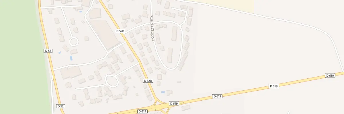 Plan du 6 Rue du Chapon à Pont-sur-Seine