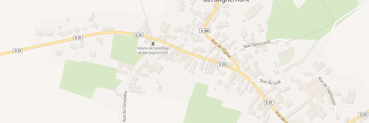 Plan du 35 Rue de Saint-quentin à Landifay-et-Bertaignemont