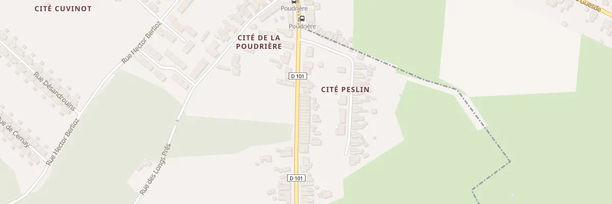 Plan du 96 Rue Roger Salengro à Onnaing