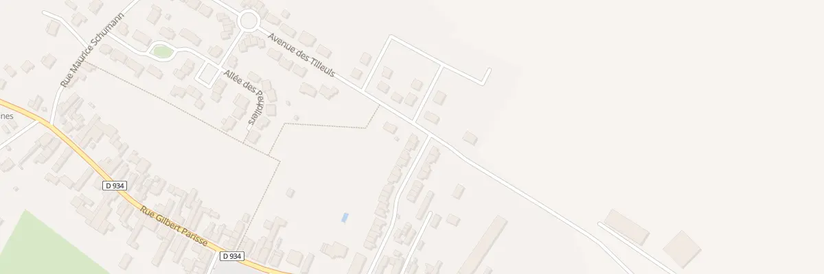 Plan du 55 Rue des Courtils à Curgies