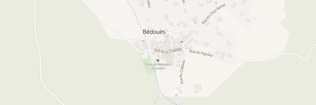 Plan du 5079 Rue de la Doubleto à Bédouès-Cocurès