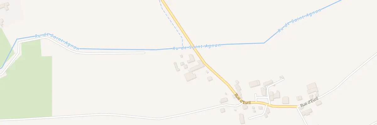 Plan du 1 Rue d’Evril à Vallées en Champagne