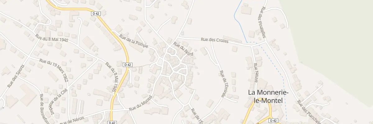 Plan du 11 Rue de la Fraternité à La Monnerie-le-Montel
