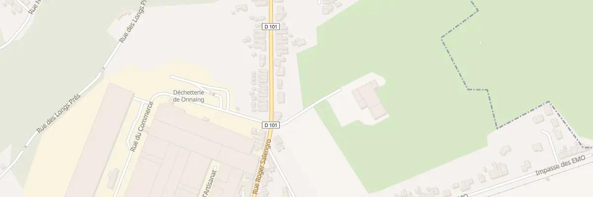 Plan du 46 Rue Roger Salengro à Onnaing
