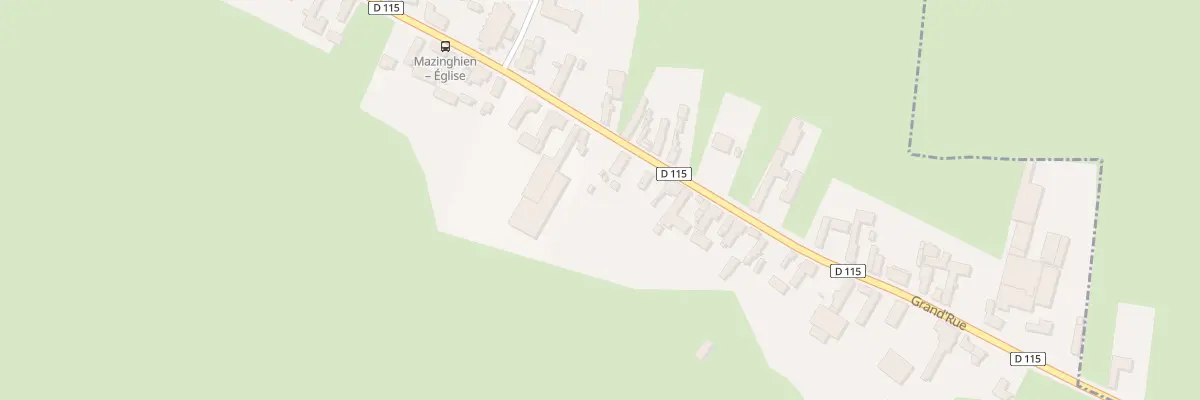 Plan du 45 Gr Grand Rue à Mazinghien