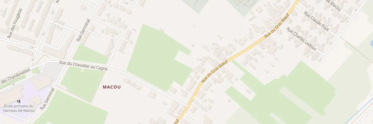 Plan du 127 Rue Gras Boeuf à Condé-sur-l’Escaut