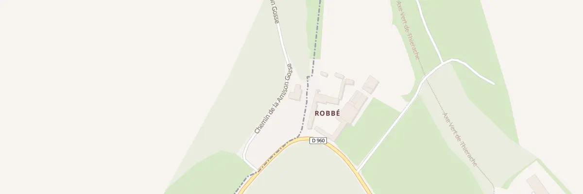 Plan du 5001 Ham Bois de Robbe à Guise