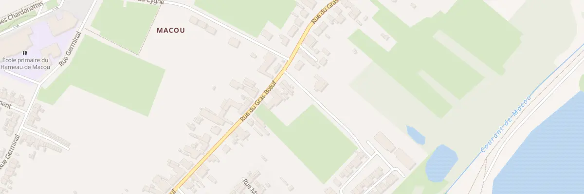 Plan du 98 Rue Gras Boeuf à Condé-sur-l’Escaut