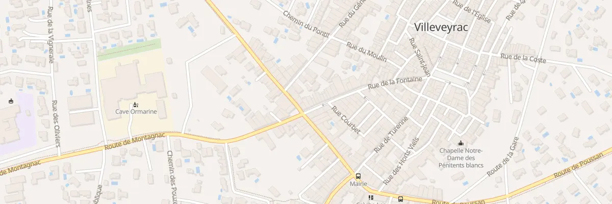 Plan du 3 Rue de la Fontaine à Villeveyrac