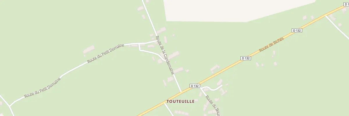 Plan du 8 Touteuille à Tintury