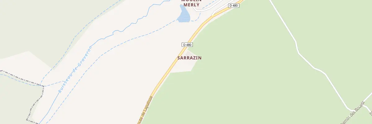 Plan du 5239 Sarrazin à Trézelles