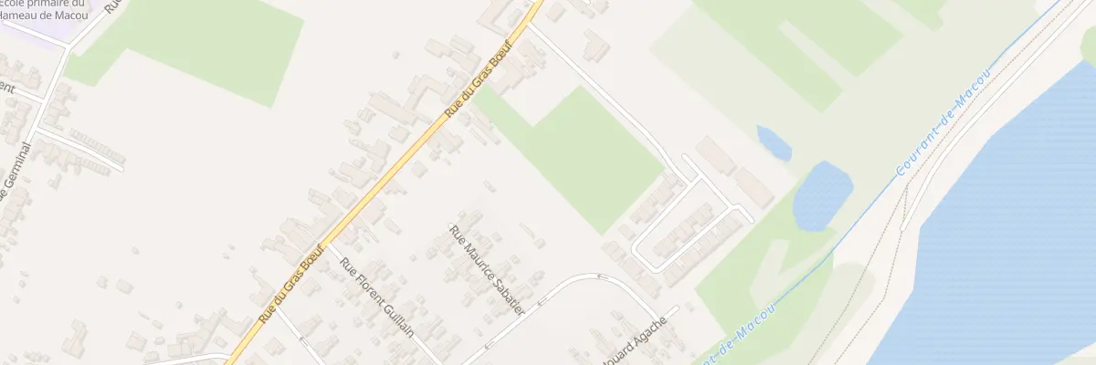 Plan du 90 Rue Gras Boeuf à Condé-sur-l’Escaut