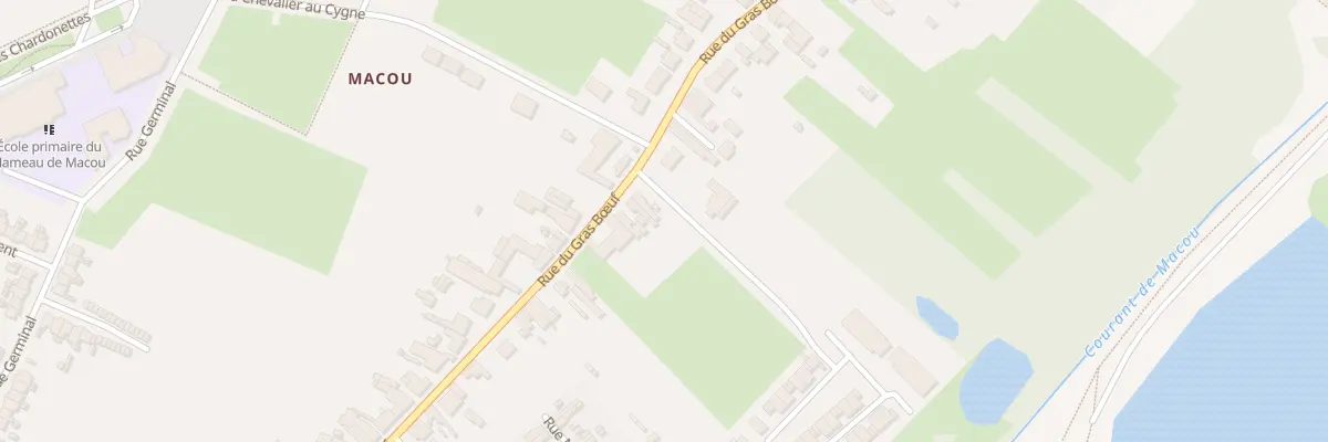 Plan du 100 Rue Gras Boeuf à Condé-sur-l’Escaut