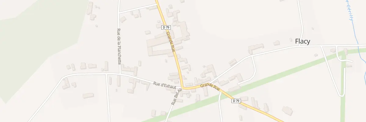 Plan du 37 Gr Grande Rue à Flacy