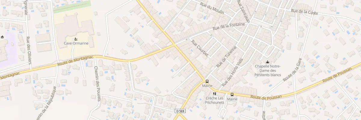 Plan du 13 Rte de Clermont à Villeveyrac