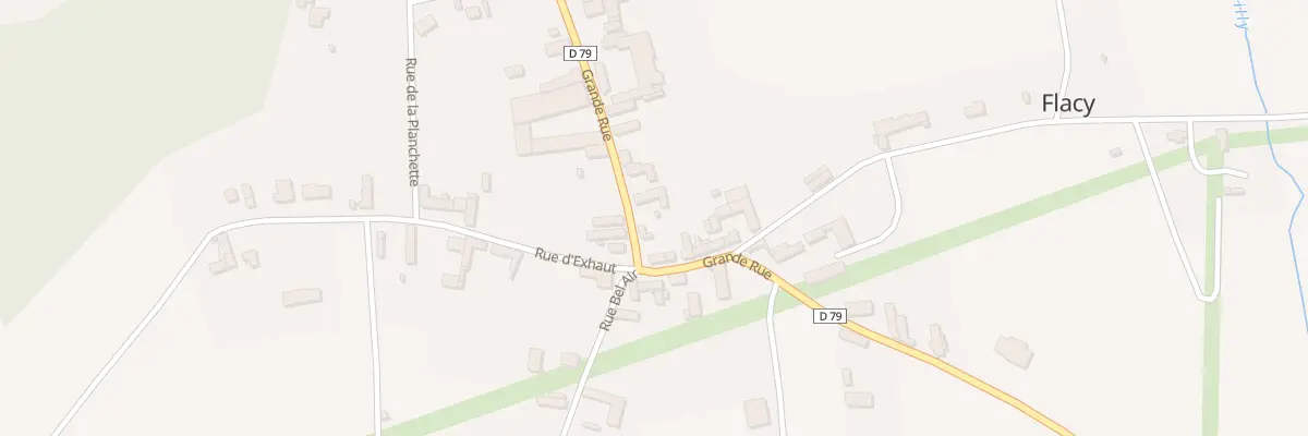 Plan du 39 Gr Grande Rue à Flacy