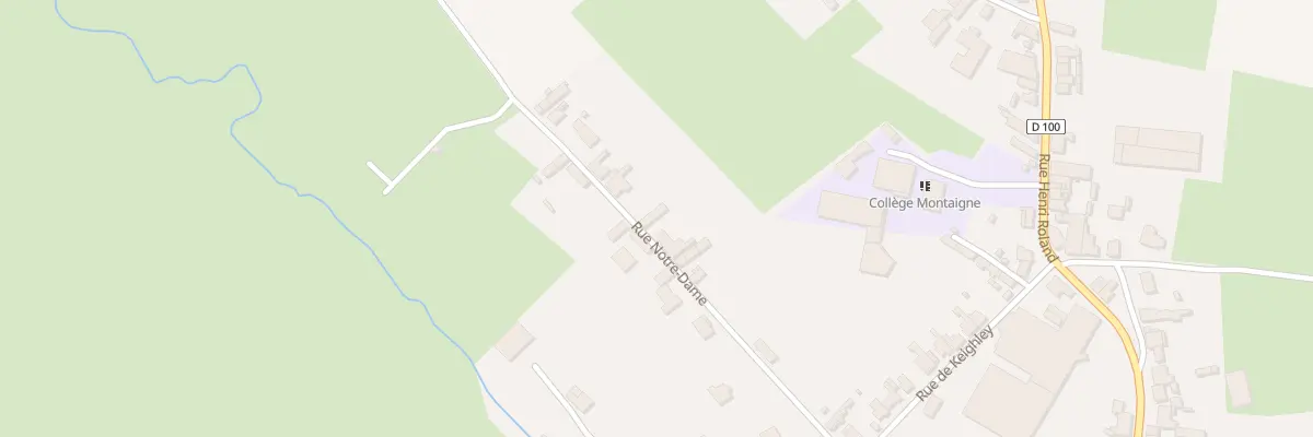 Plan du 24 Rue Notre Dame à Poix-du-Nord