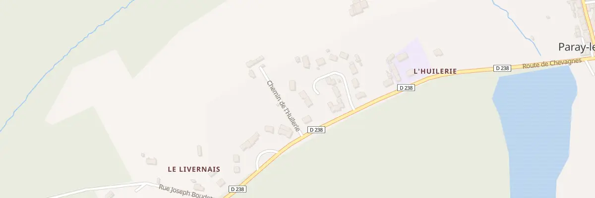Plan du 10 Lot Notre Dame à Paray-le-Frésil