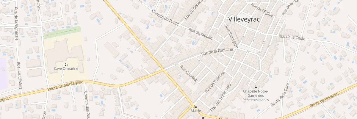 Plan du 17 Rue de la Fontaine à Villeveyrac