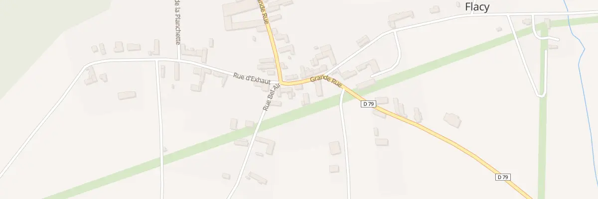 Plan du 50 Gr Grande Rue à Flacy