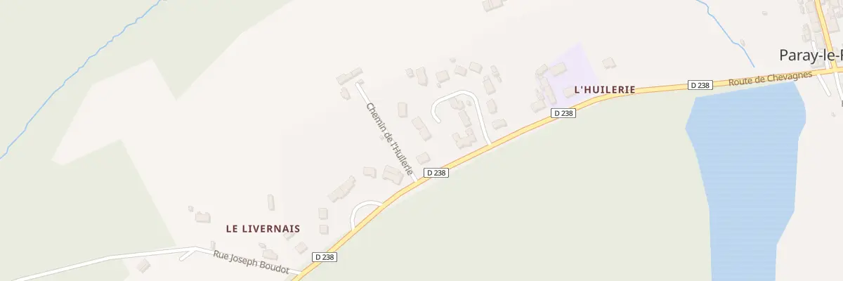 Plan du 11 Lot Notre Dame à Paray-le-Frésil