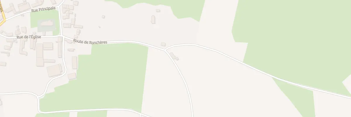 Plan du 5 Rte de Ronchères à Cierges