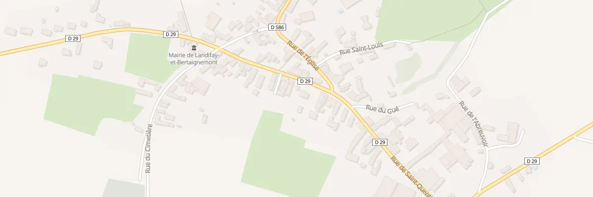 Plan du 21 Rue de Saint-quentin à Landifay-et-Bertaignemont