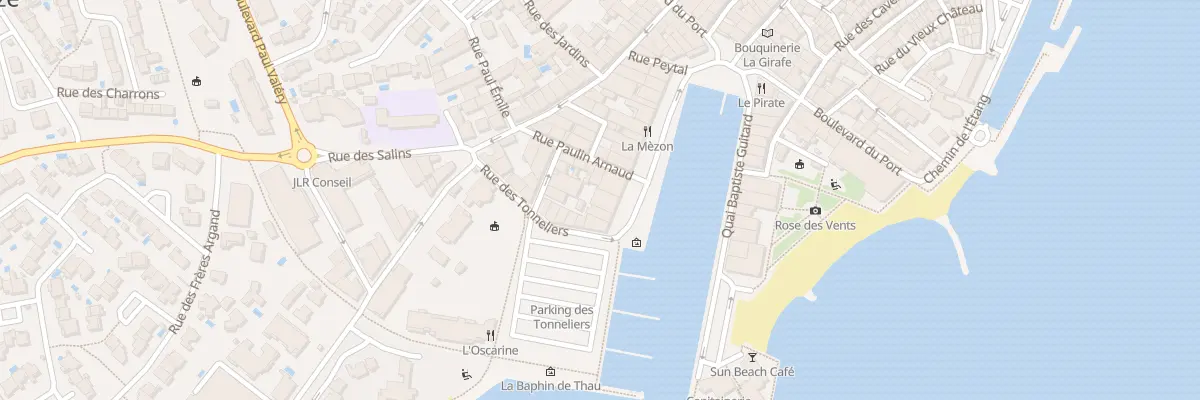 Plan du 26 Quai Augustin Descournut à Mèze
