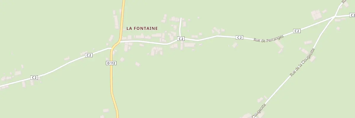 Plan du 1413 Rue de Perranges à Alluy